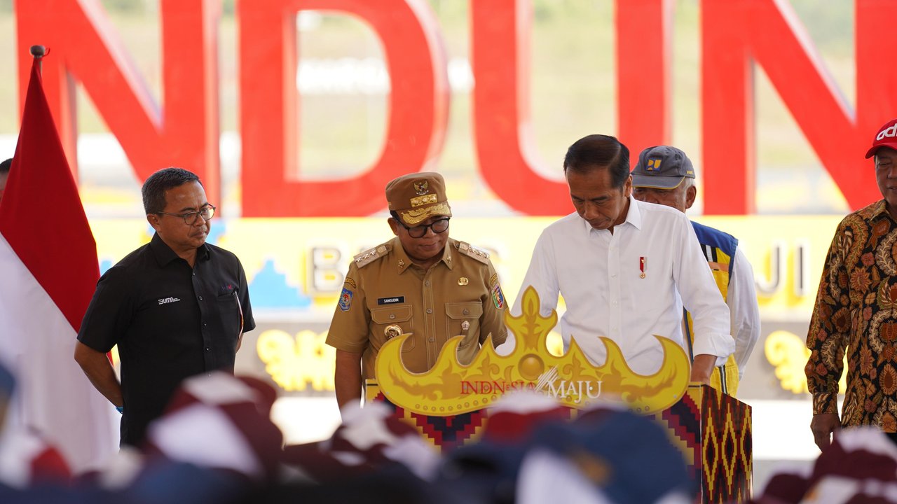 Jokowi di Lampung