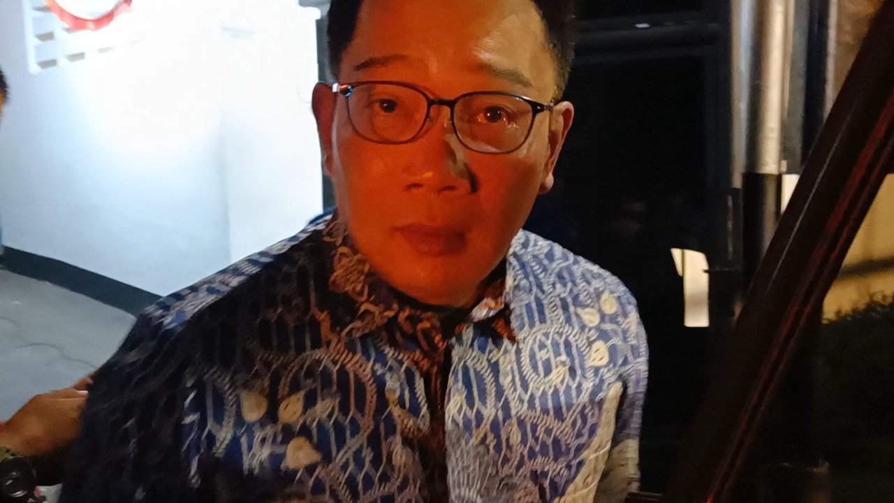 Ridwan Kamil dalam acara Indonesia Net-Zero Summit 2024 oleh FPCI di Jakarta, Sabtu (24/8/2024). (Liputan6/Benedikta Miranti)
