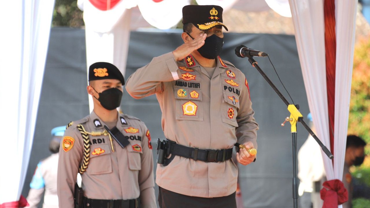 Ilustrasi foto Kapolda Jateng Irjen Pol Ahmad Luthfi saat mempin upacara lilin candi beberapa waktu lalu.