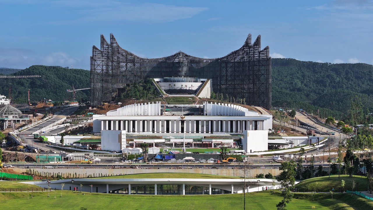 Puan Menginap di Rumah Tapak di IKN
