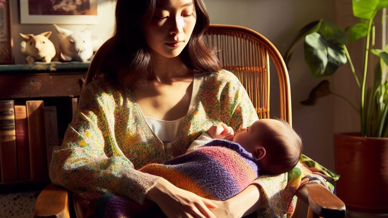 Ilustrasi Ibu Menyusui