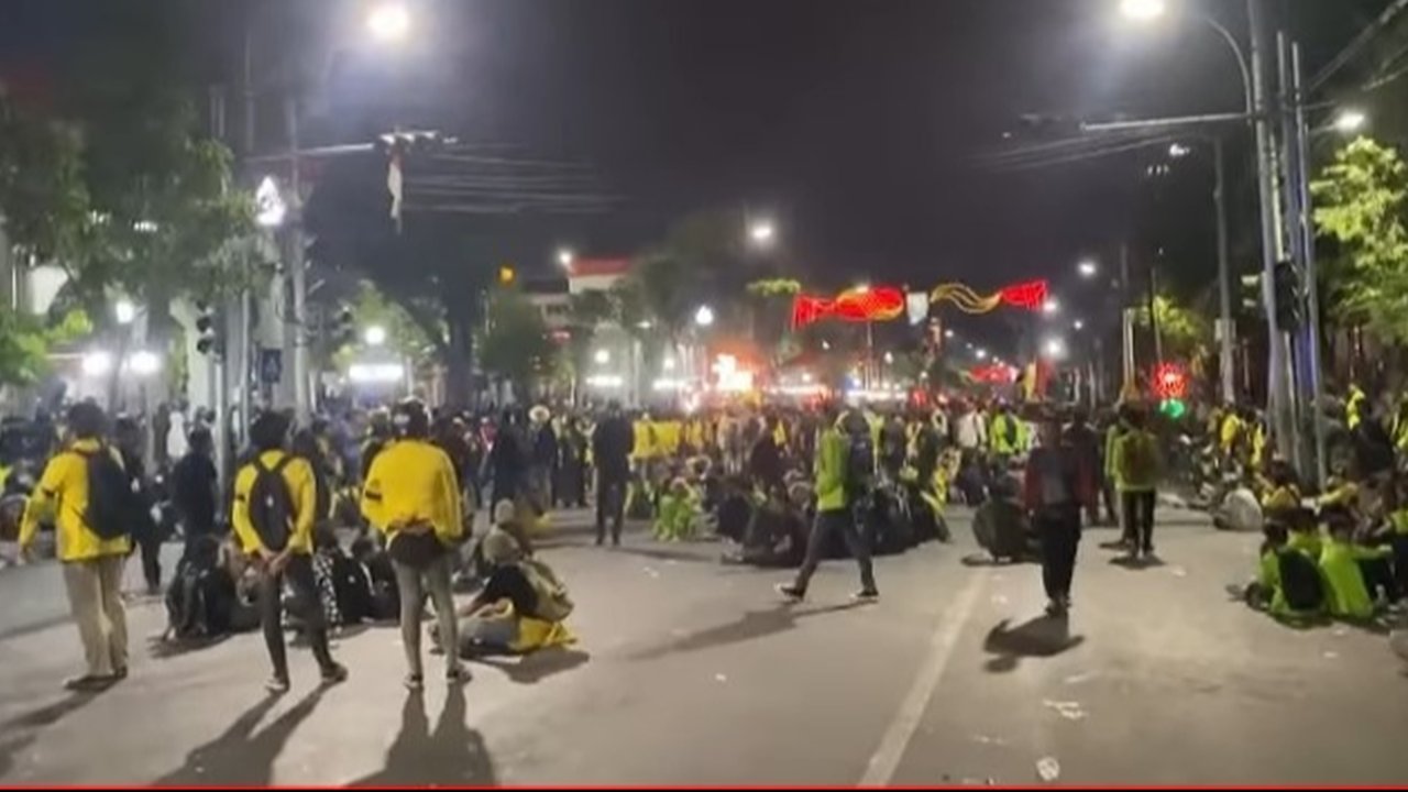 Demonstrasi mahasiswa di Semarang berakhir ricuh