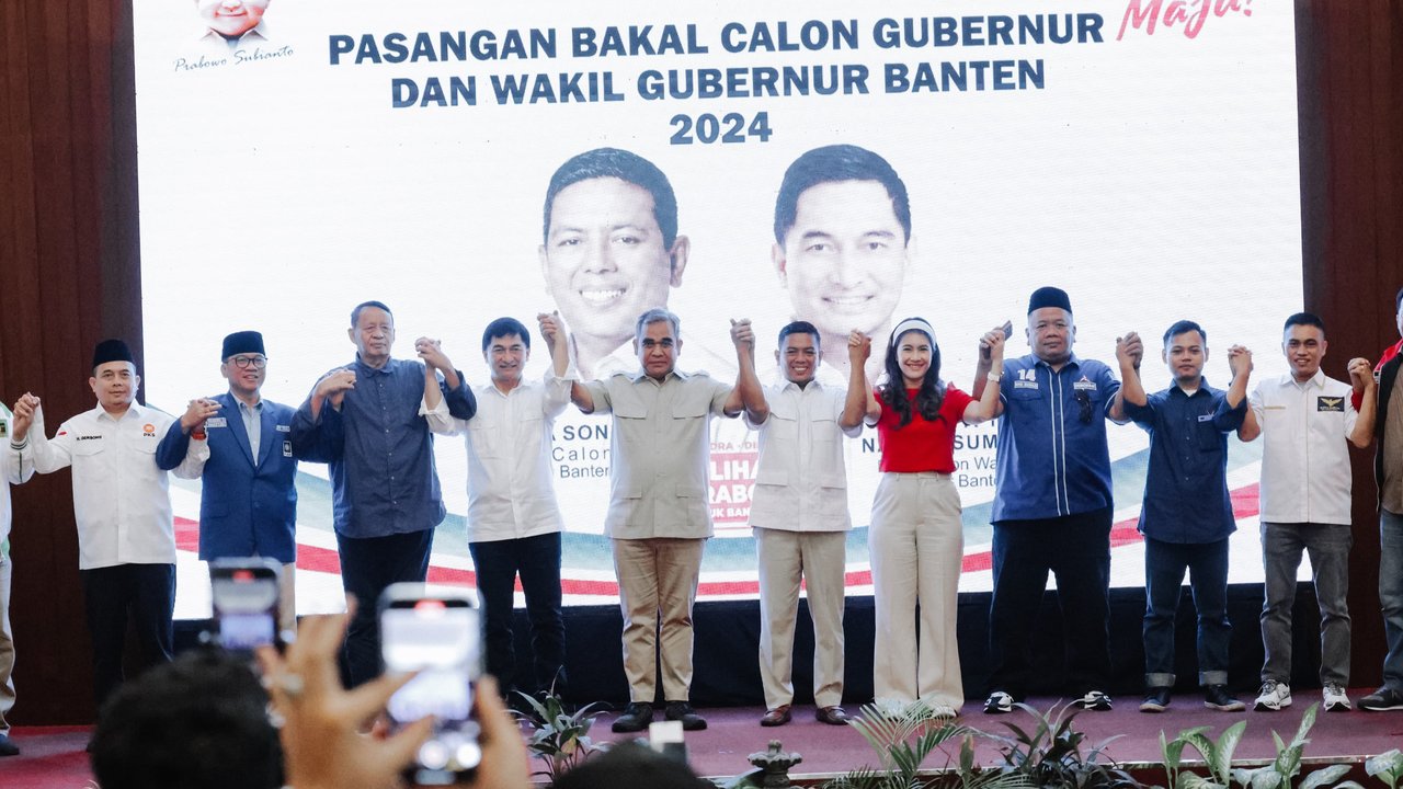 Andra Soni dan Dimyati di Pilkada Banten 2024