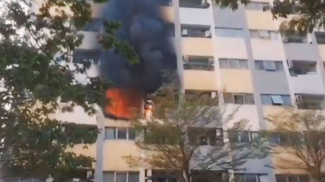 Kebakaran Apartemen Sentra Timur Cakung, Diduga Karena Gas Bocor