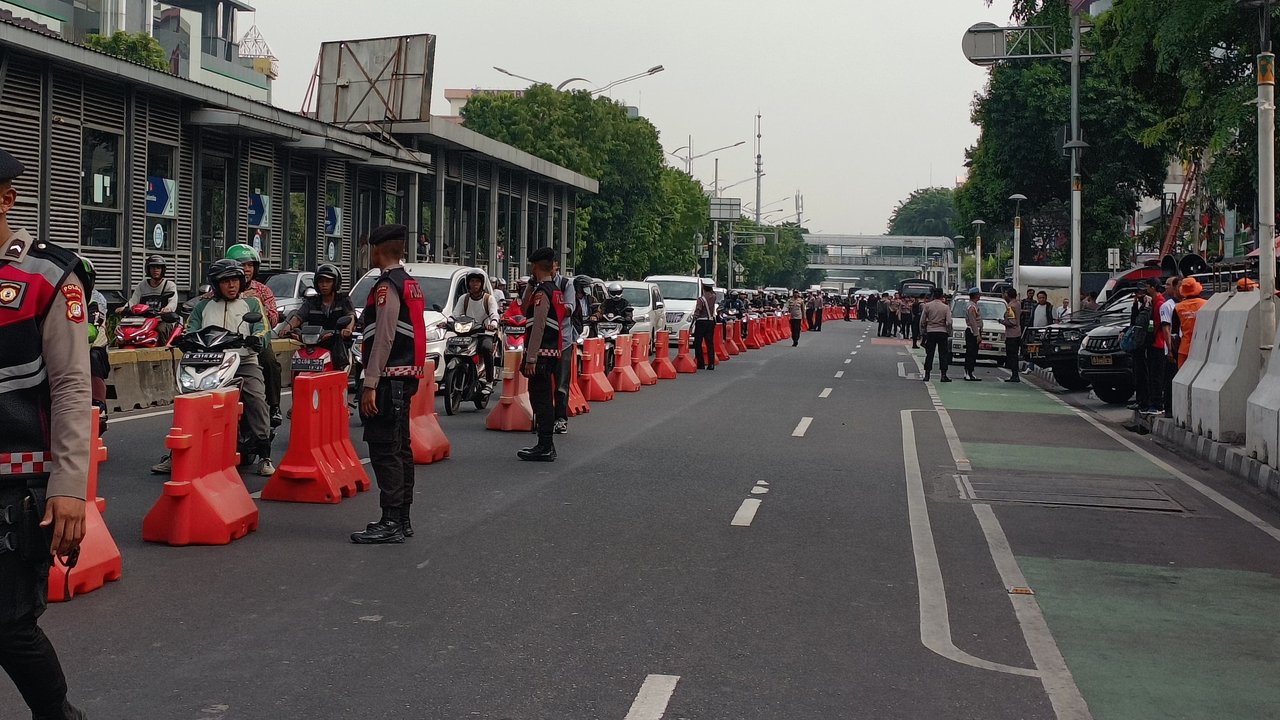 Rekayasa Lalin di KPU DKI