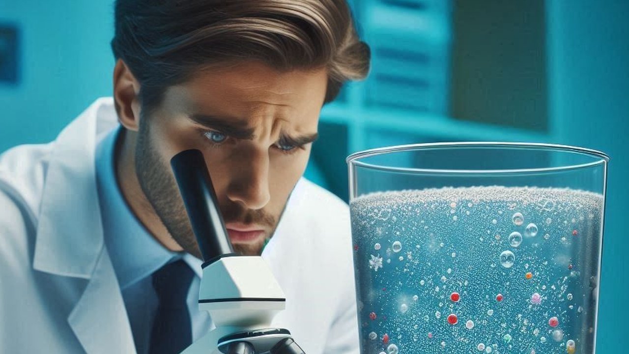 Ilustrasi Mikroplastik