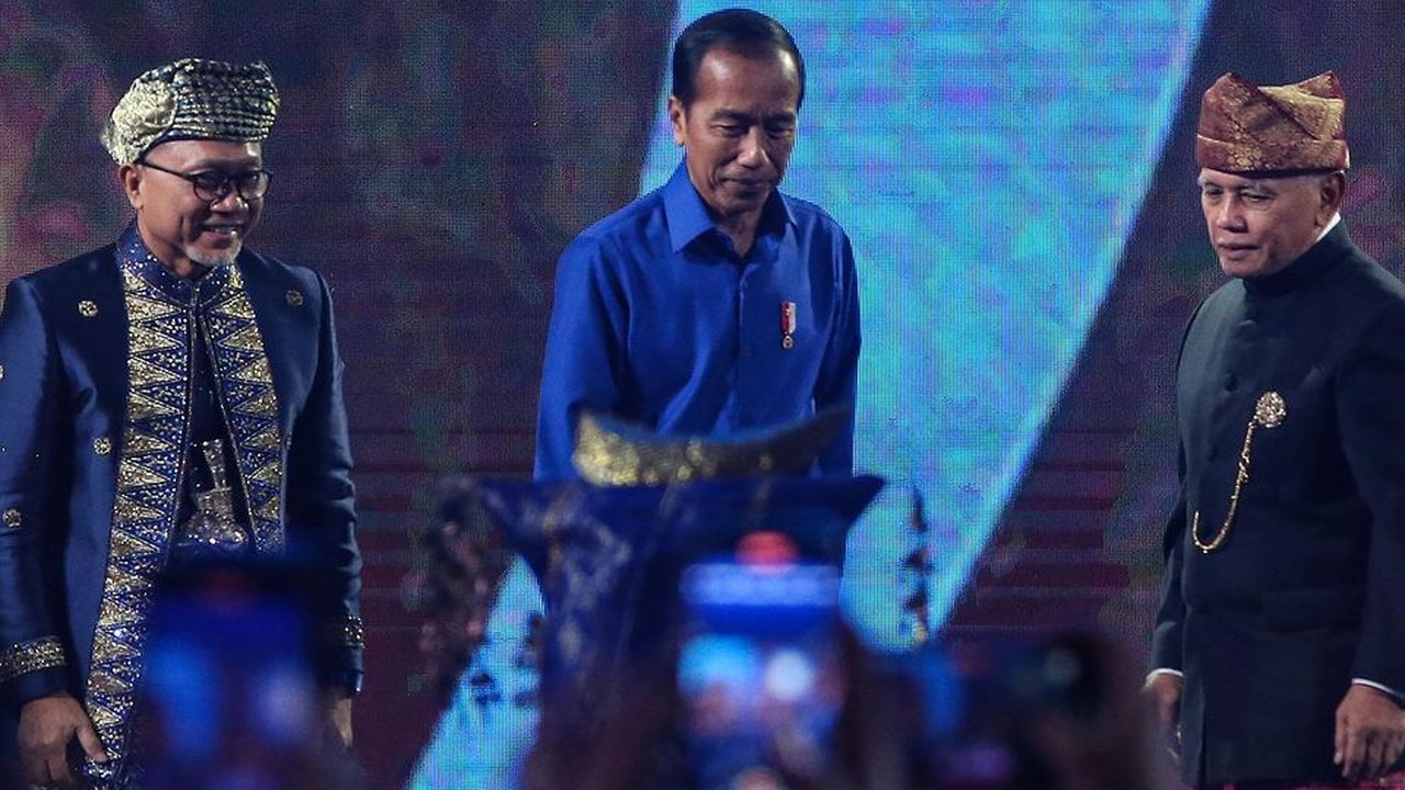 Presiden Jokowi di Kongres PAN