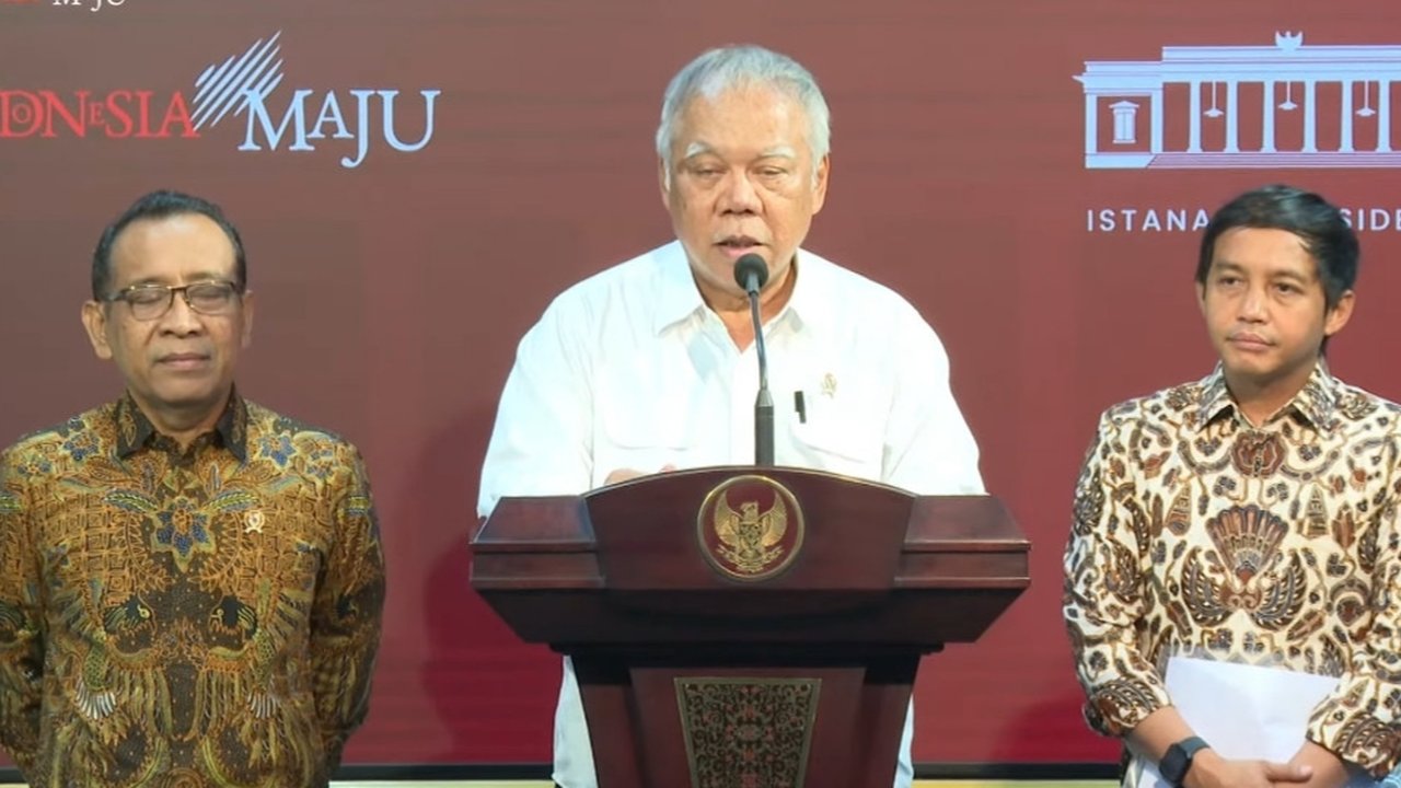 Menteri Pekerjaan Umum dan Perumahan Rakyat (PUPR) Basuki Hadimuljono. (Foto: tangkapan layar/Arief RH)