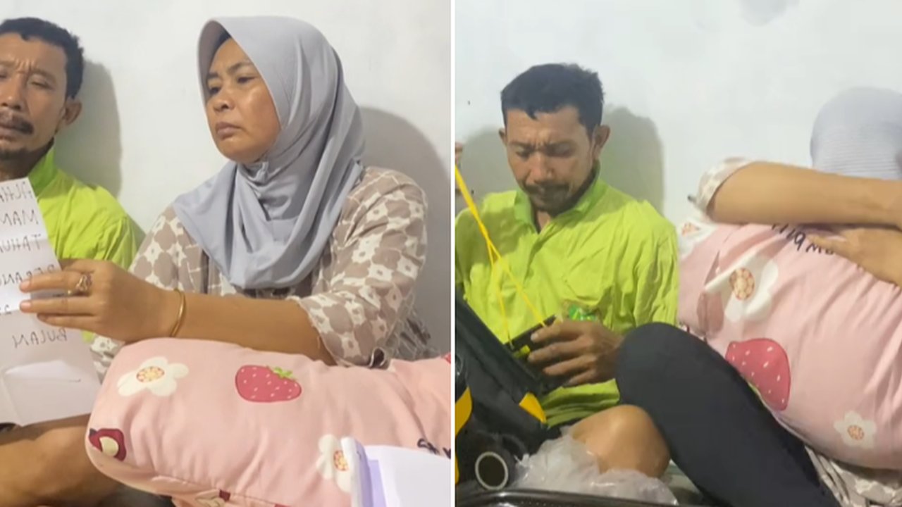 Momen Wanita Beri Kejutan Umrah untuk Keduanya, Tangis Bahagia Ibunda Bikin Haru Warganet