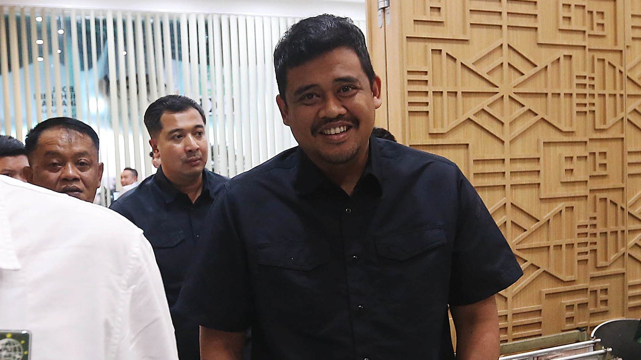 Kehadiran Bobby Nasution disambut sejumlah fungsionaris DPP PKB. (Liputan6.com/Angga Yuniar)