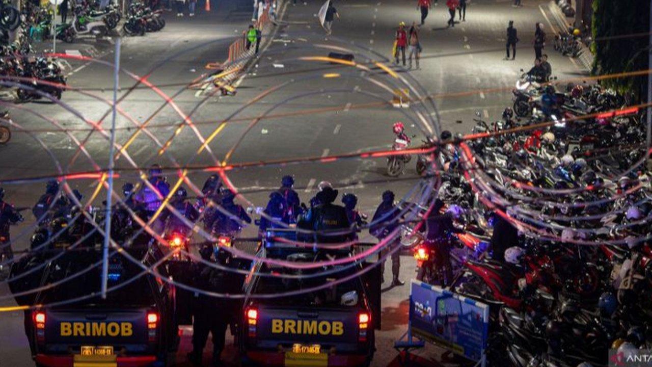 Demonstrasi mahasiswa di Semarang berakhir ricuh