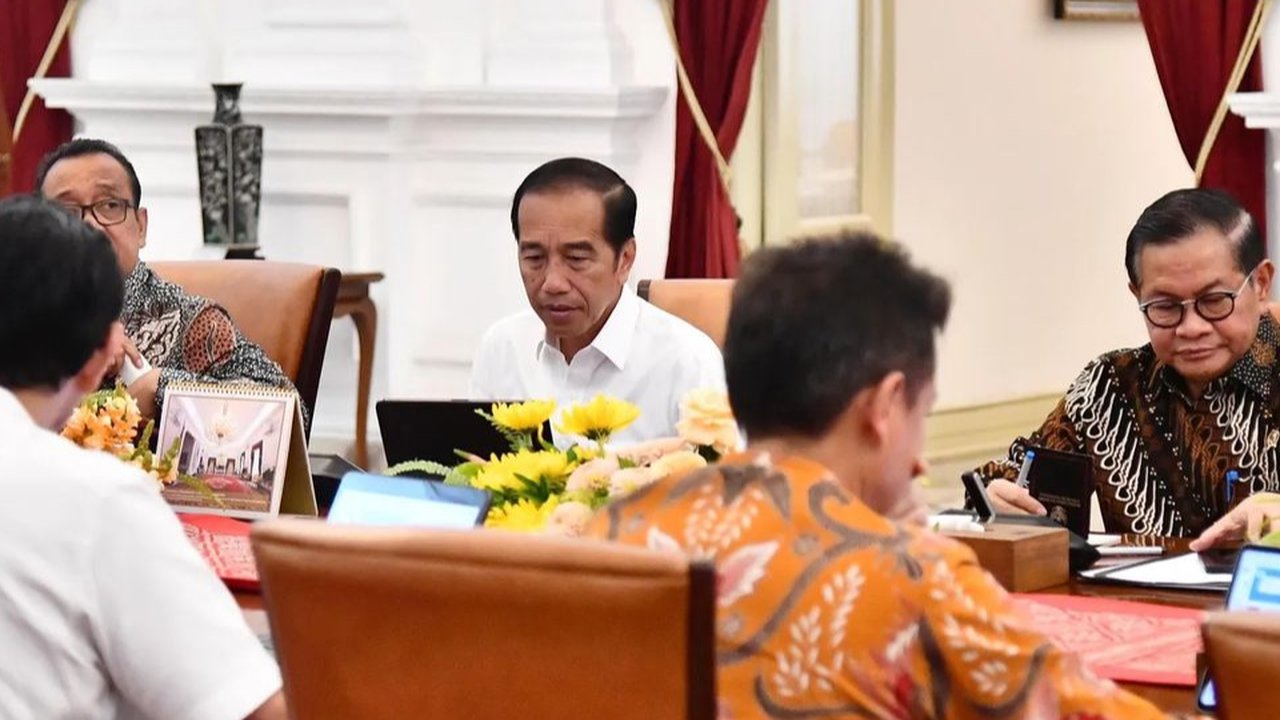 Pramono Anung Rapat Bareng Jokowi