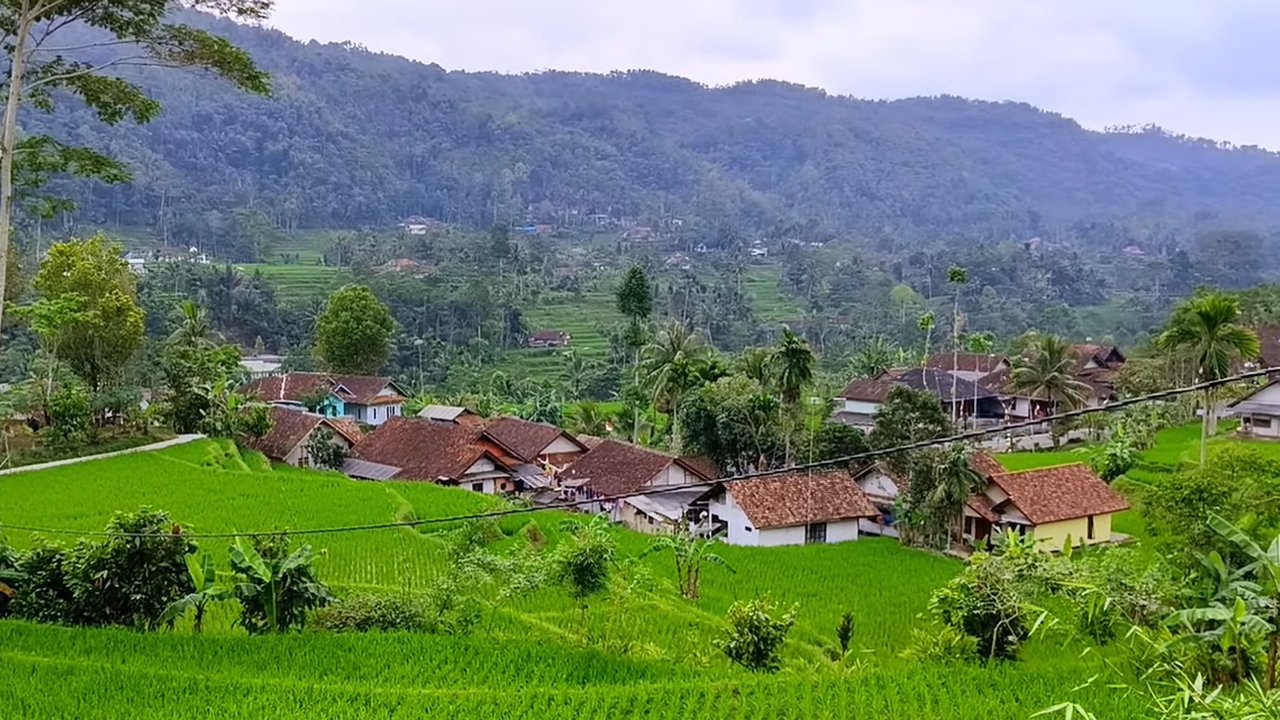 Kampung Cipancur Tasikmalaya yang indah