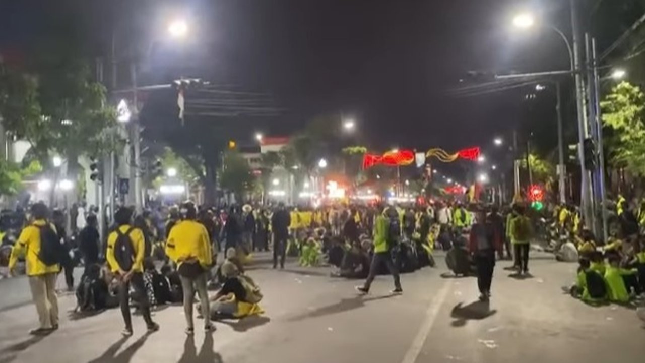 Demonstrasi mahasiswa di Semarang berakhir ricuh