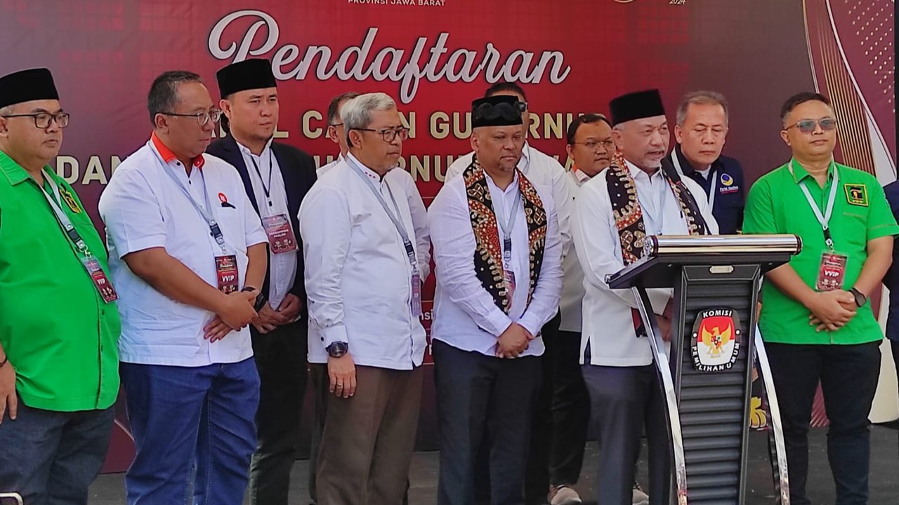 Syaikhu-Ilham Habibie Daftar Pilkada Jabar