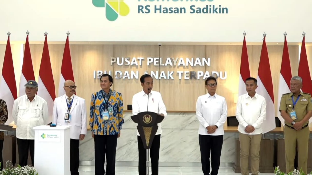 Jokowi Puji Gedung Pelayanan Kesehatan Ibu dan Anak RSHS Bandung: Serasa Hotel Bintang 5