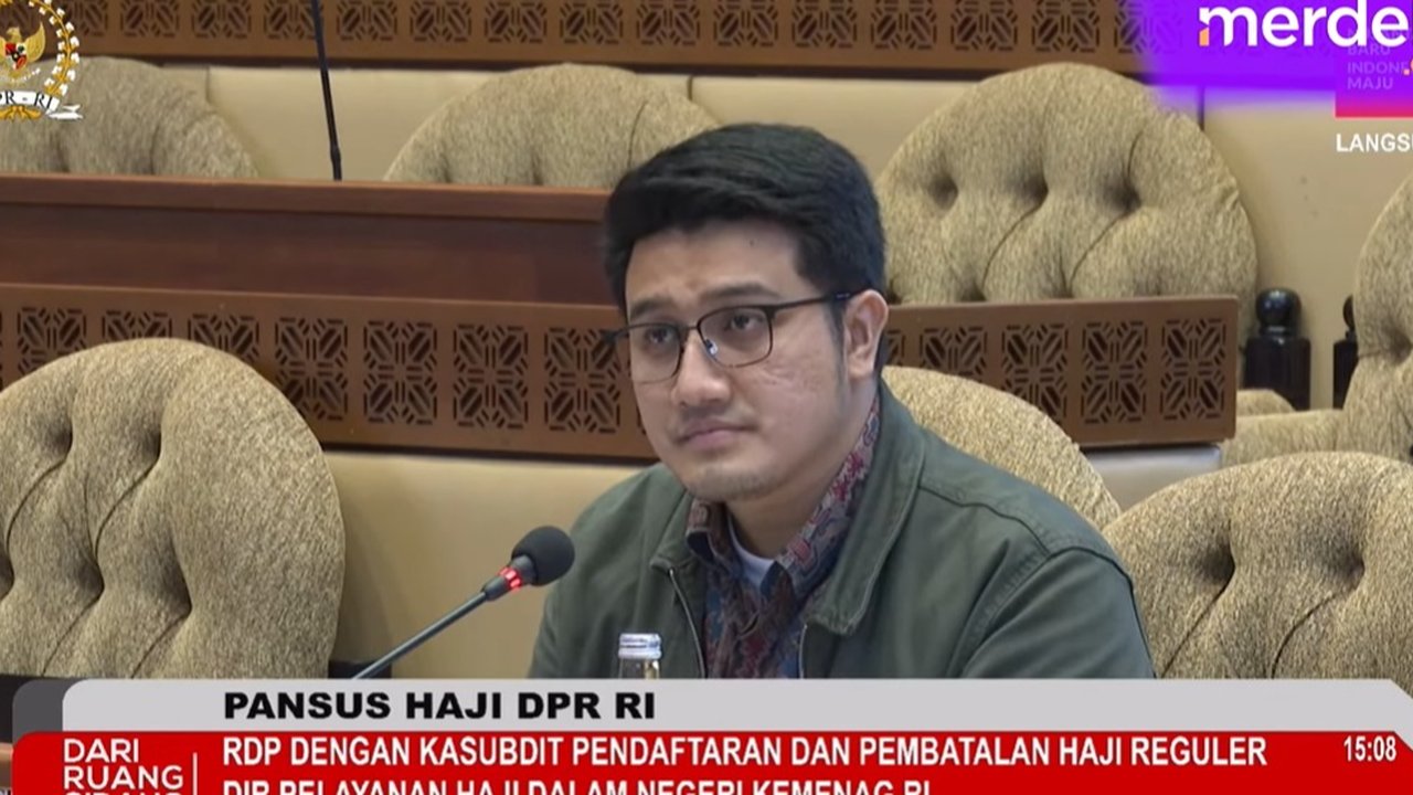 Kasubdit Pendaftaran dan Pembatalan Haji Reguler Direktorat Pelayanan Haji Dalam Negeri Kementerian Agama RI (Kemenag) Amir Hamzah