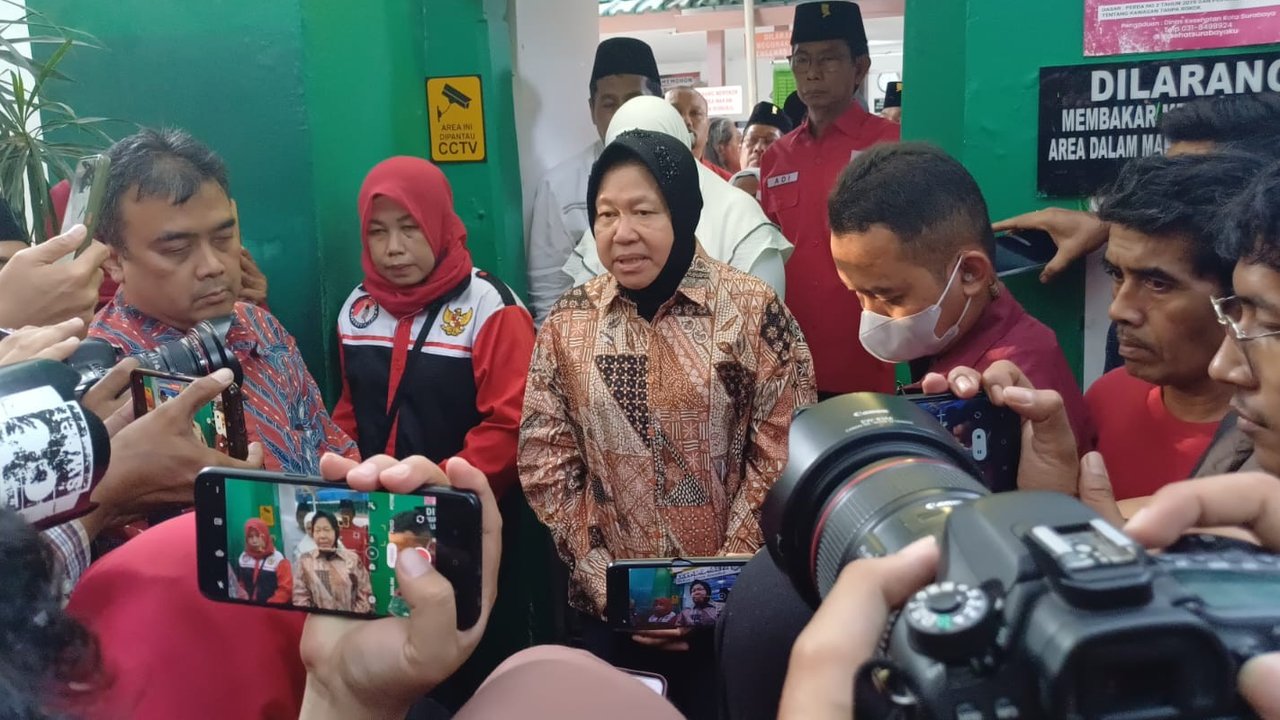 Bakal Cagub Jatim Tri Rismaharini