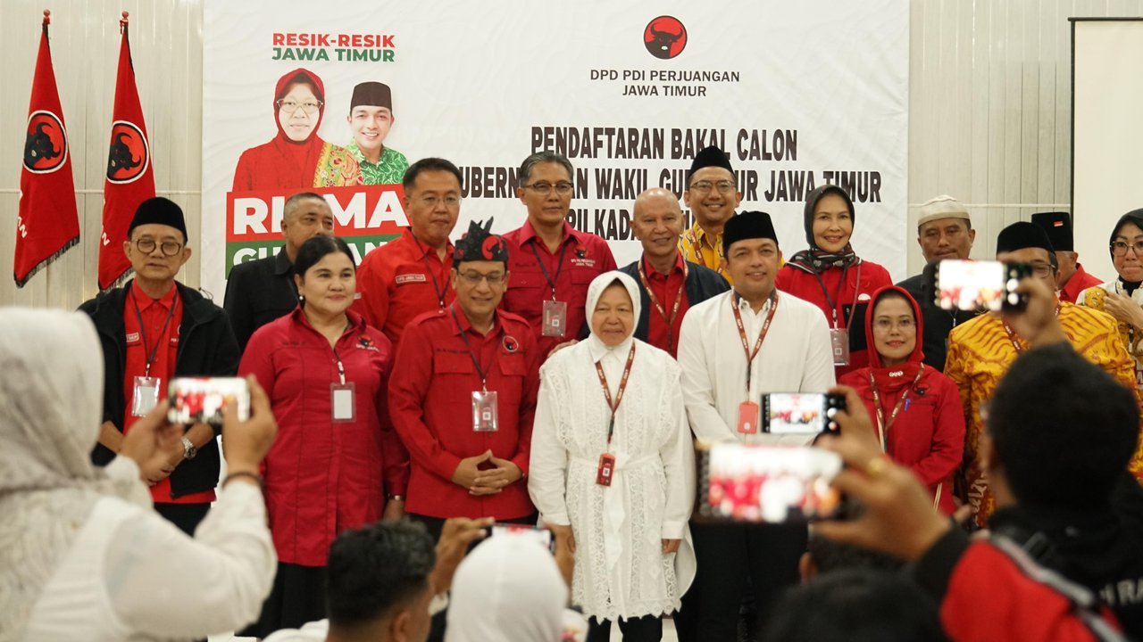 PDIP Usung Risma dan Gus Han