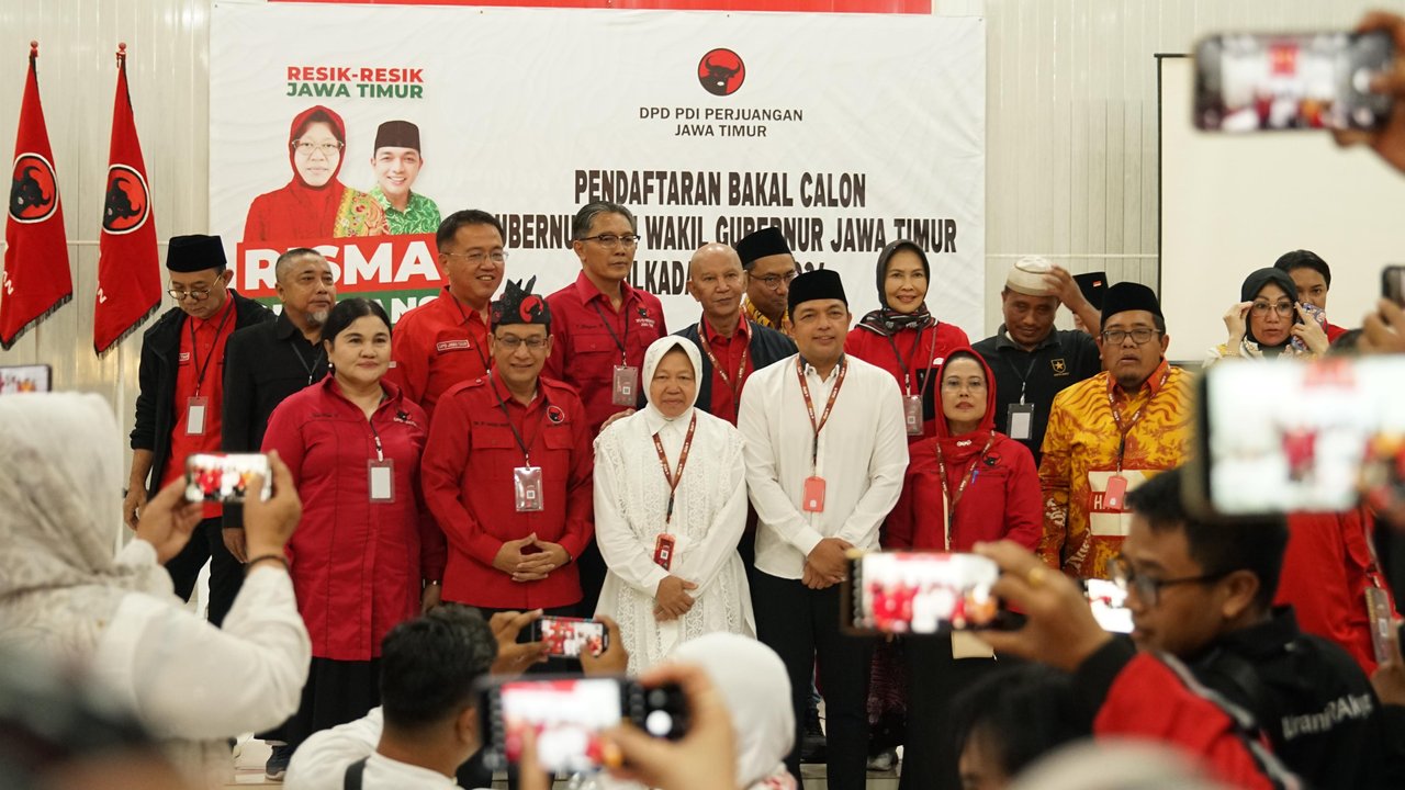PDIP Calonkan Risma-Gus Hans