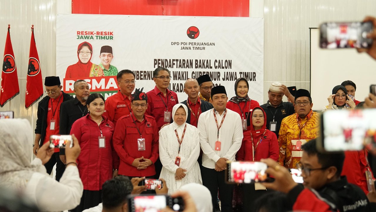 Bakal Cagub Jatim Tri Rismaharini