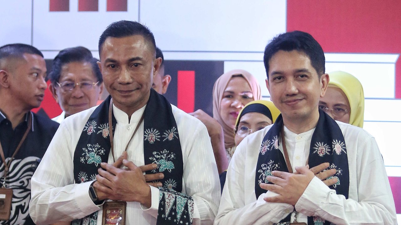 Dharma Pongrekun-Kun Wardana daftar Pilkada Jakarta
