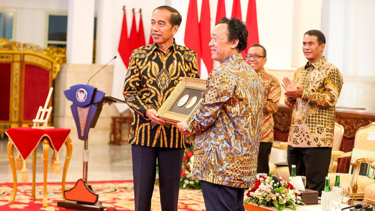 Jokowi terima penghargaan dari FAO