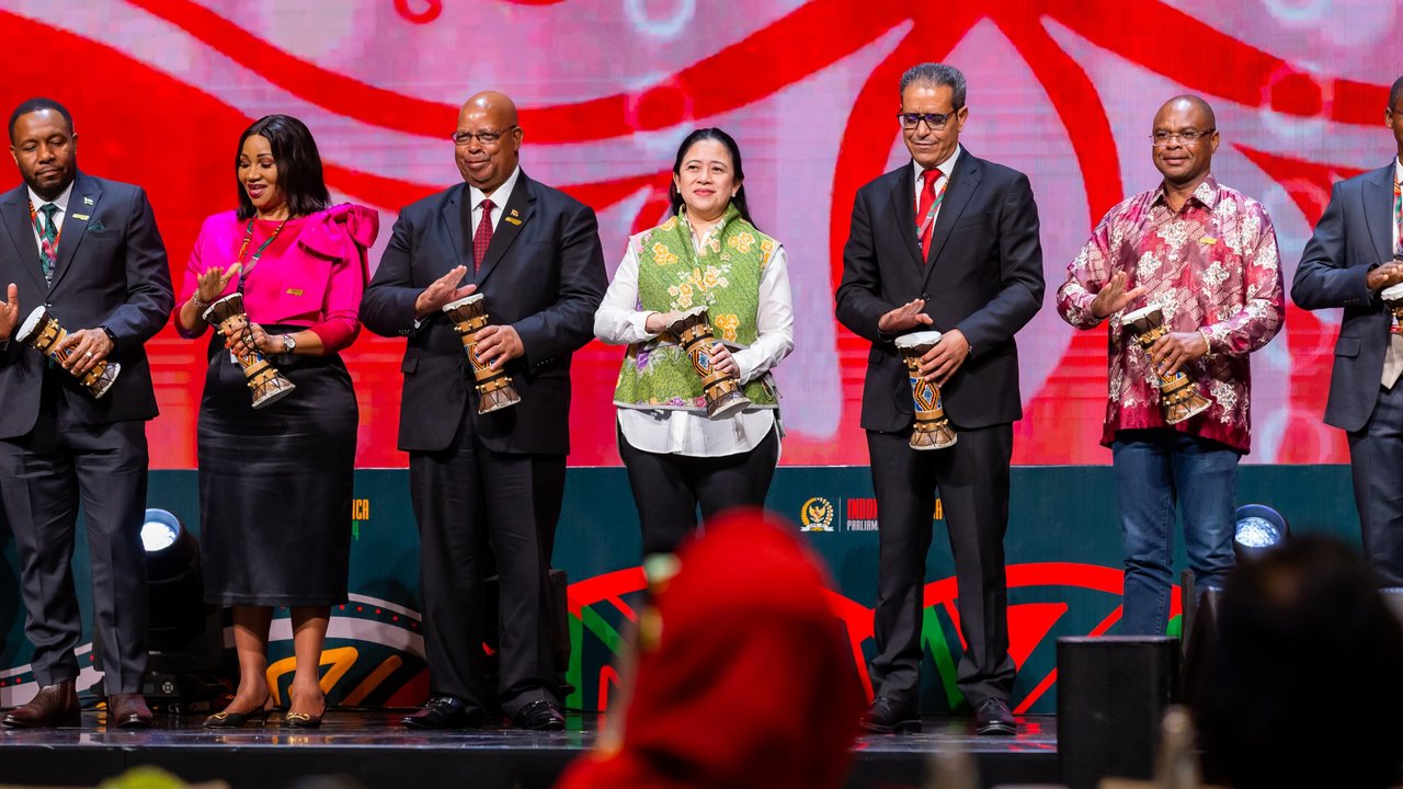 Ketua DPR RI Puan Maharani membuka perhelatan Indonesia-Africa Parliamentary Forum