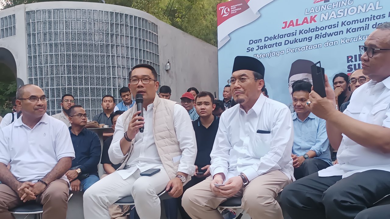 Ridwan Kamil - Suswono Jalani Tes Kesehatan