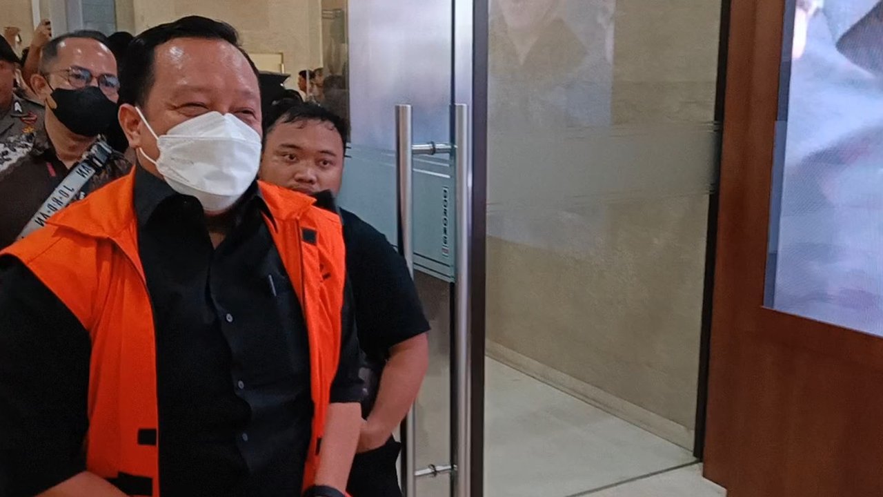 Mantan Direktur Alsintan Kementan, Muhammad Hatta diperiksa sebagai saksi kasus dugaan pemerasan oleh pimpinan KPK. (Merdeka.com/Rahmat Baihaqi)