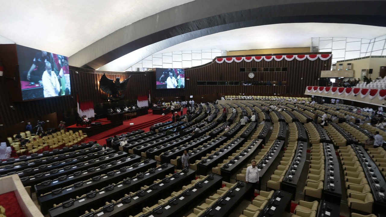 Ilustrasi Gedung DPR/MPR