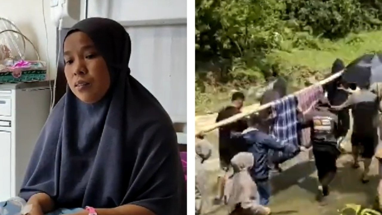 Momen Bidan Ditandu Warga Desa 5 Jam Karena Lumpuh Tiba-tiba Ini Bikin Haru