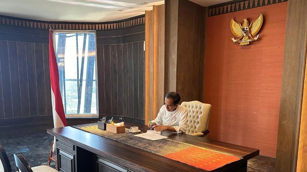 Jokowi di IKN