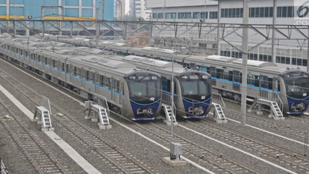 Presiden Joko Widodo meresmikan pencanangan pembangunan MRT Jakarta fase Timur-Barat.