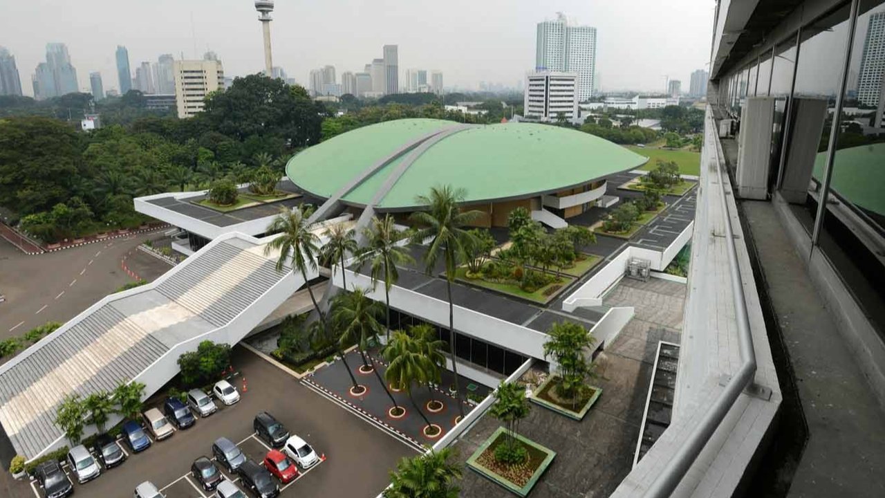 Ilustrasi Gedung DPR/MPR