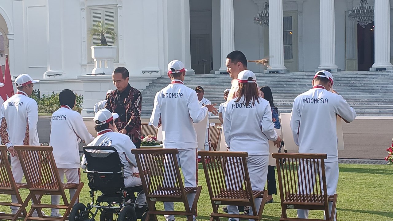 Jokowi Beri Bonus untuk Atlet Paralimpiade Paris