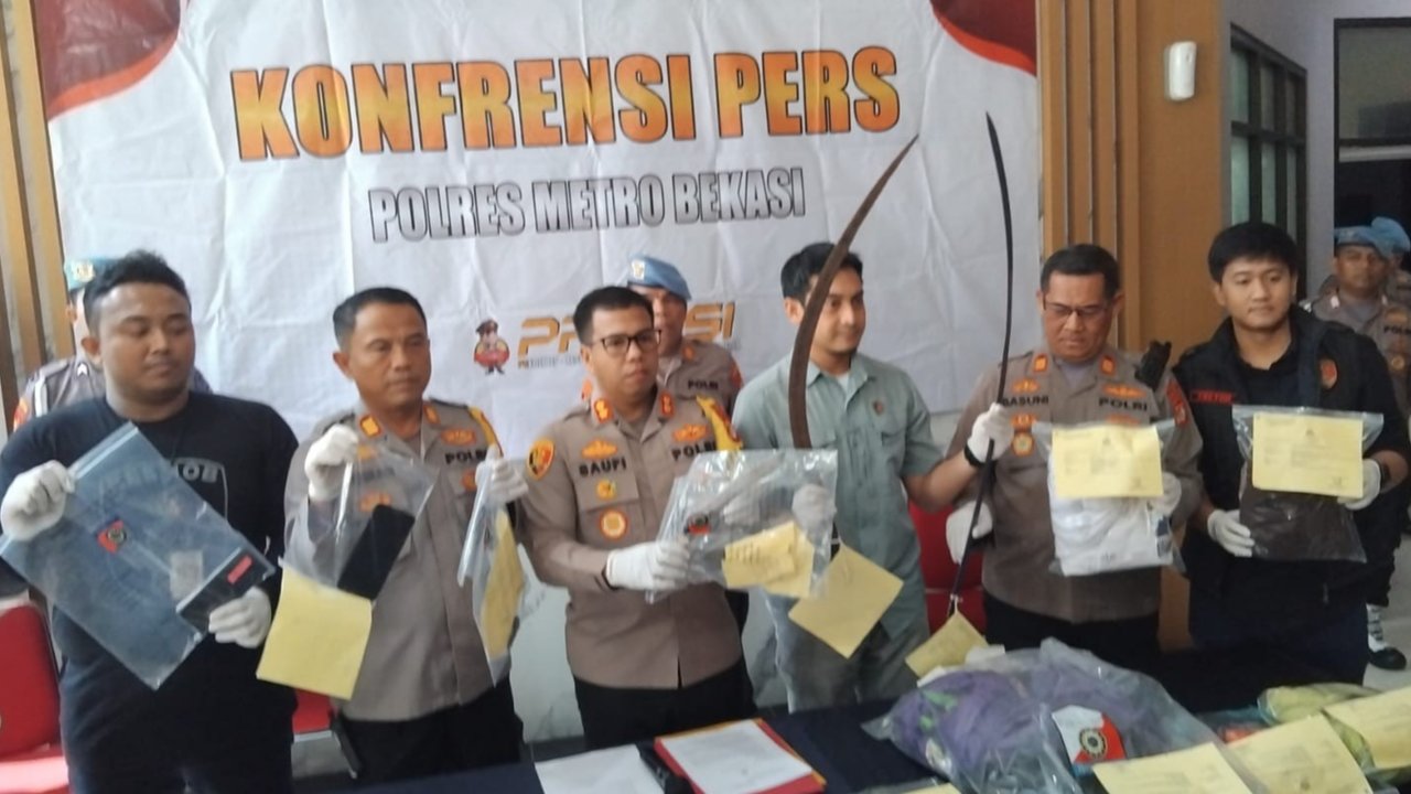 Tawuran Maut di Bekasi Seorang Pelajar Tewas