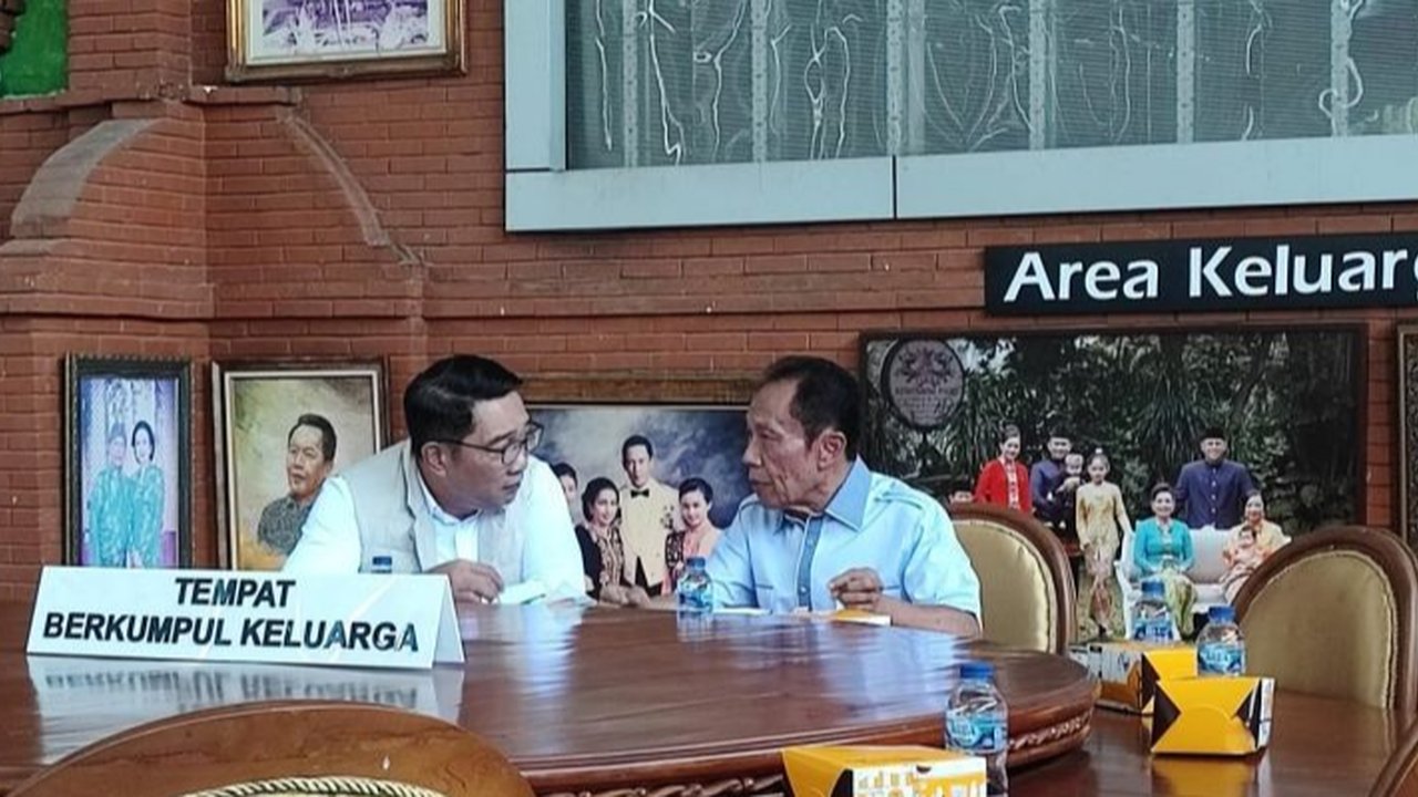 Ridwan Kamil-Suswono Bertemu Sutiyoso, Bahas Kemacetan dan Banjir