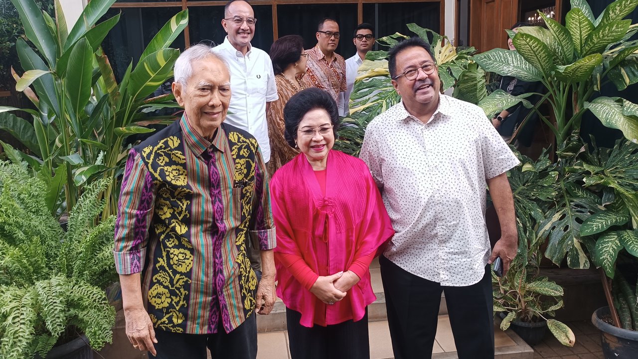 Rano Karno Bertemu Guntur Soekarnoputra