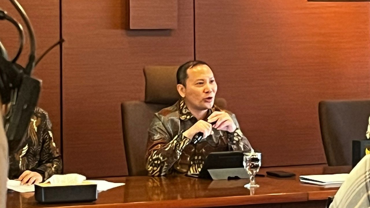 Deputi Bidang Koordinasi Infrastruktur dan Transportasi Kementerian Koordinator Bidang Kemaritiman dan Investasi, Rachmat Kaimuddin