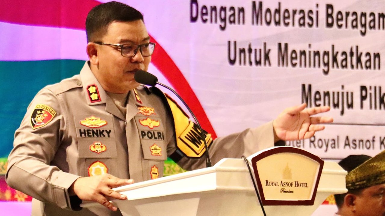 Wakapolresta Pekanbaru AKBP Henky Poerwanto