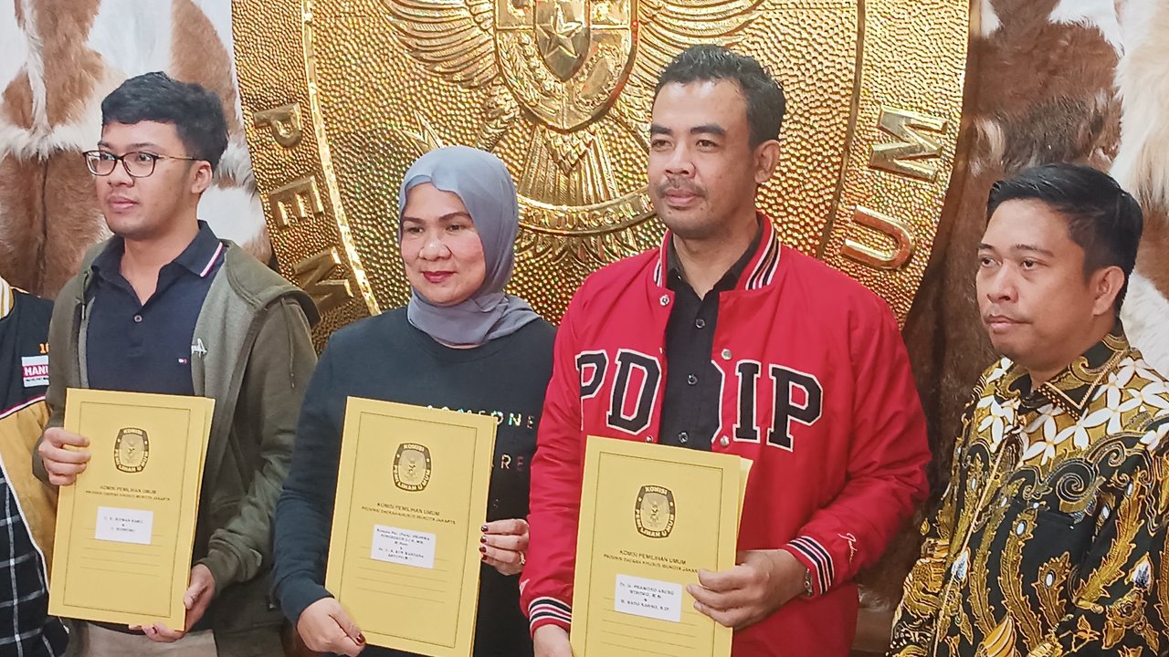 Tiga Paslon di Pilkada Jakarta Penuhi Syarat Administrasi, KPU Tinggal Lakukan Undian Nomor Urut