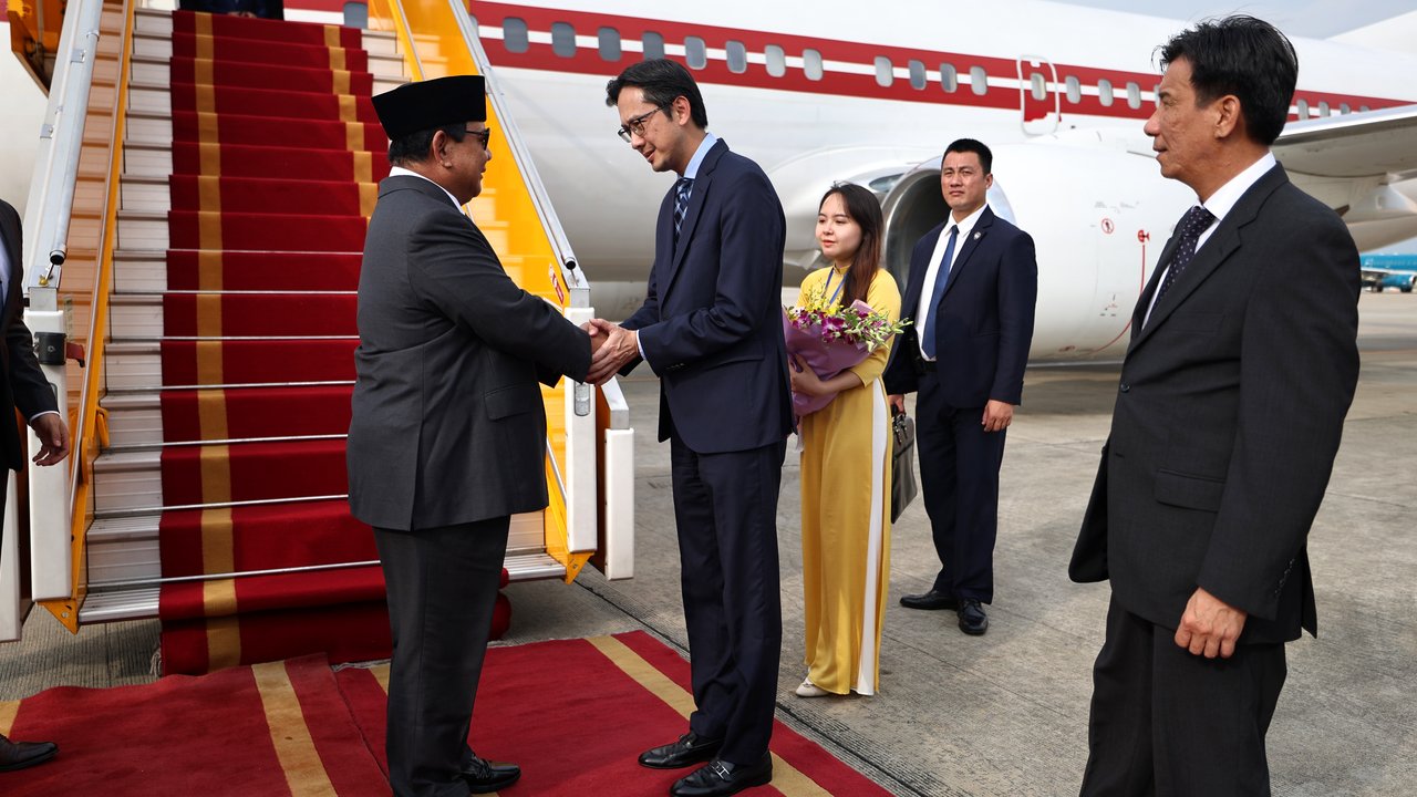 Menhan Prabowo Kunjungan Kerja Resmi ke Vietnam