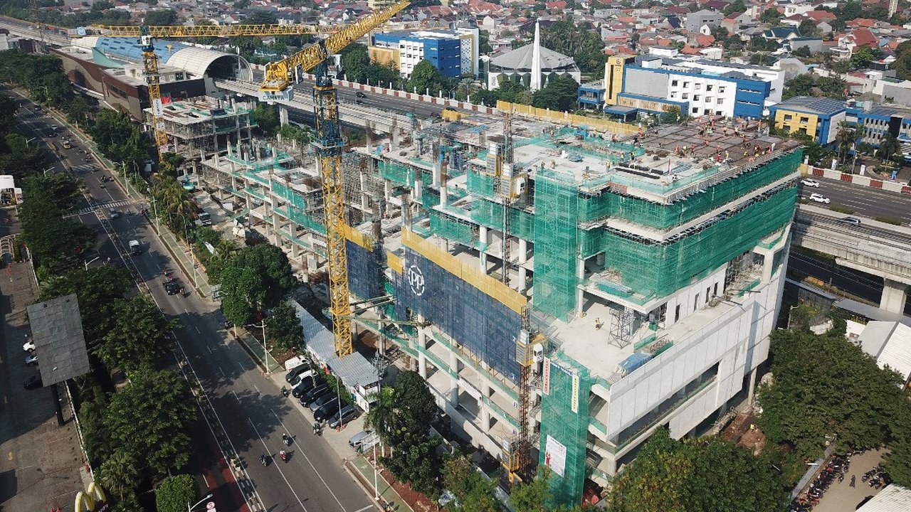<p>Travoy Hub yang lokasinya terintegrasi langsung dengan Stasiun LRT Taman Mini Indonesia Indah (TMII) kini hadir sebagai pengembangan berbasis transit pertama di Indonesia. (Foto: istimewa)</p>