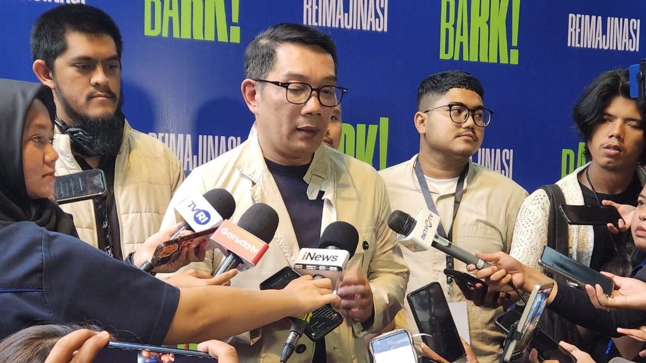 ridwan kamil di acara BARK