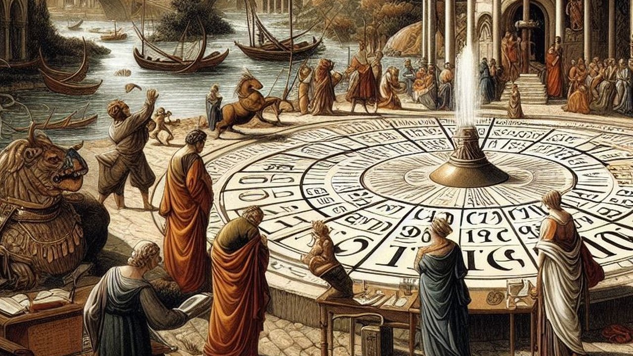 Ilustrasi Perubahan Kalender Julian ke Kalender Gregorian