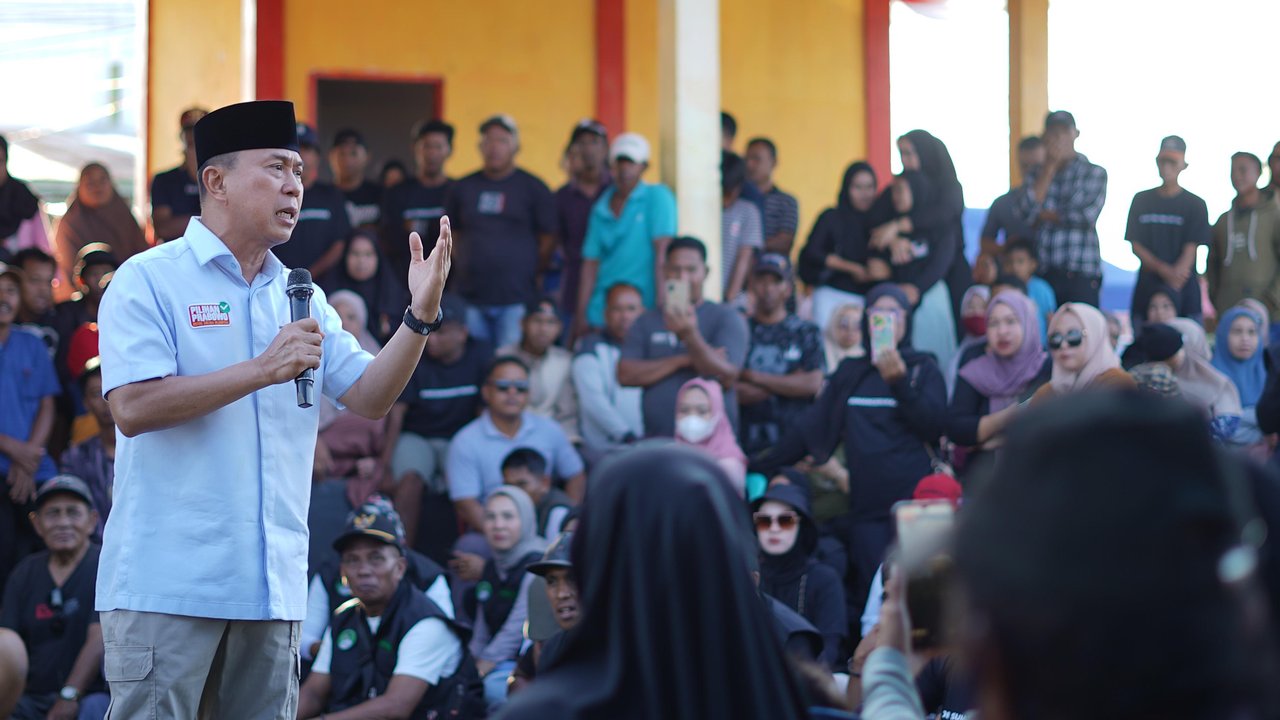 Calon gubernur Sulawesi Tenggara Andi Sumagerukka