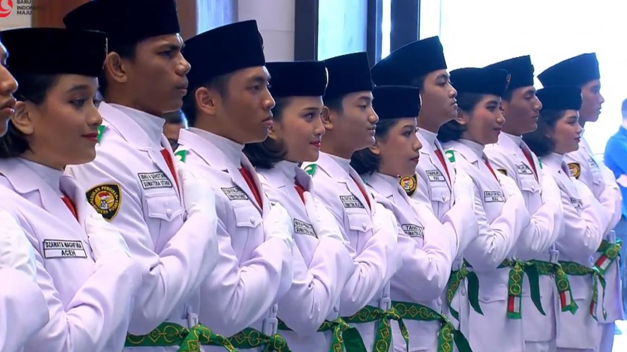 ilustrasi paskibraka