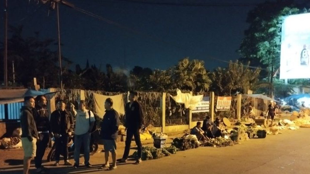 Pasar Tumpah di Jl Merdeka Bogor