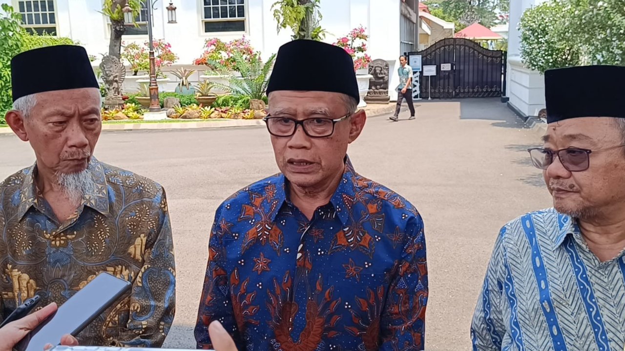 Ketua Umum Pimpinan Pusat (PP) Muhhammadiyah Haedar Nashir